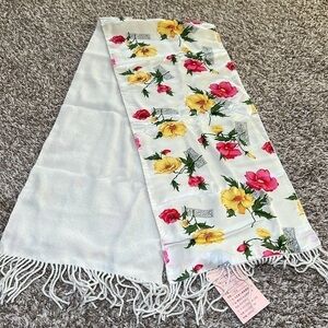 Cashmere & Silk Double Sided Scarf